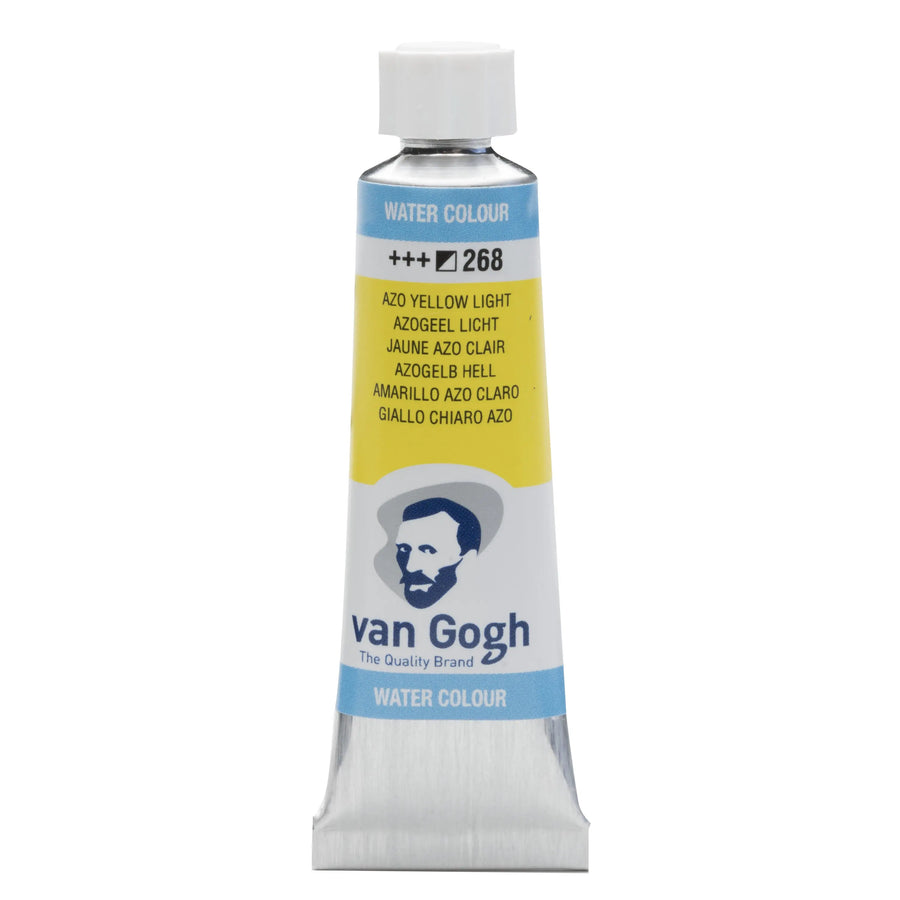 Van Gogh Aquarellfarbe Tube 10 ml Azogelb Hell 268
