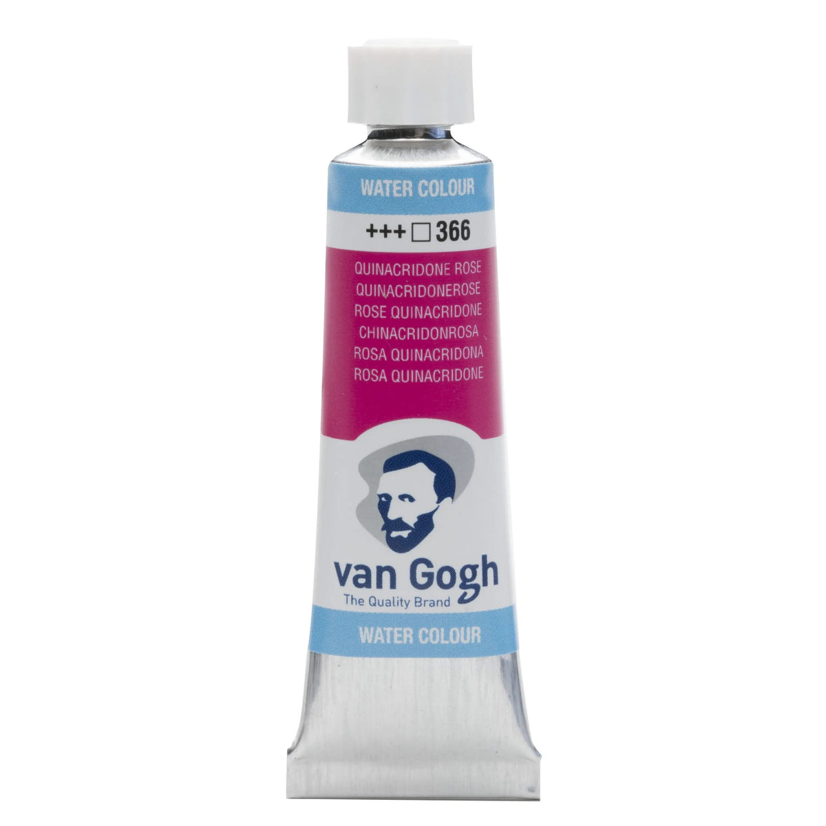Van Gogh Aquarellfarbe Tube 10 ml Chinacridonrosa (Primär) 366 - Kidis Art