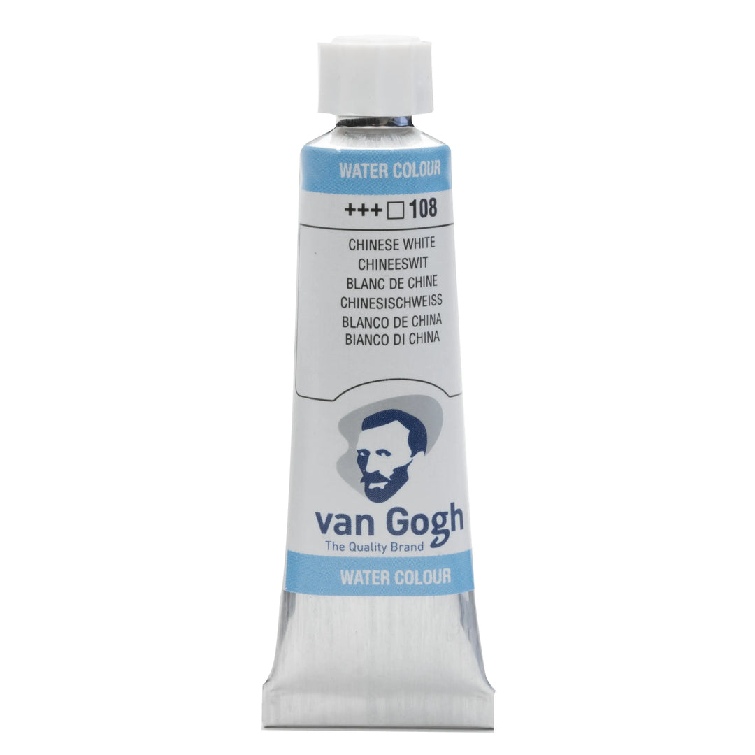 Van Gogh Aquarellfarbe Tube 10 ml Chinesischweiß 108