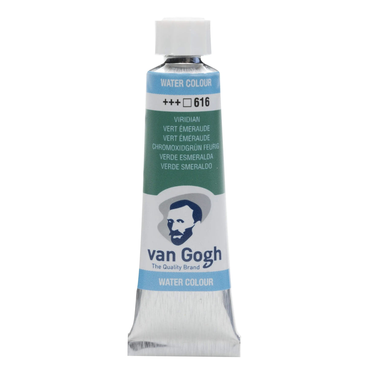 Van Gogh Aquarellfarbe Tube 10 ml Chromoxidgrün Feurig 616 - Kidis Art