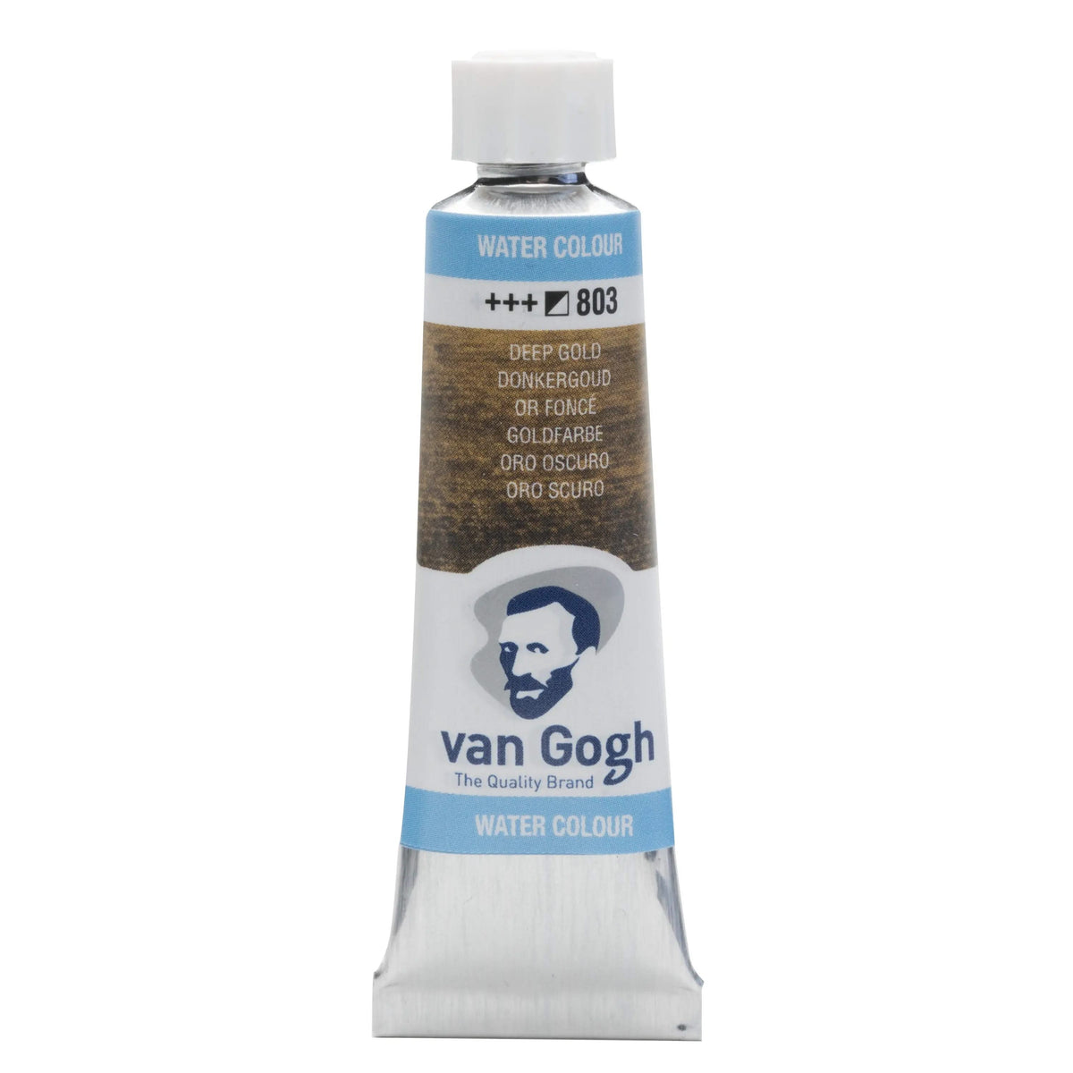 Van Gogh Aquarellfarbe Tube 10 ml Goldfarbe 803 - Kidis Art