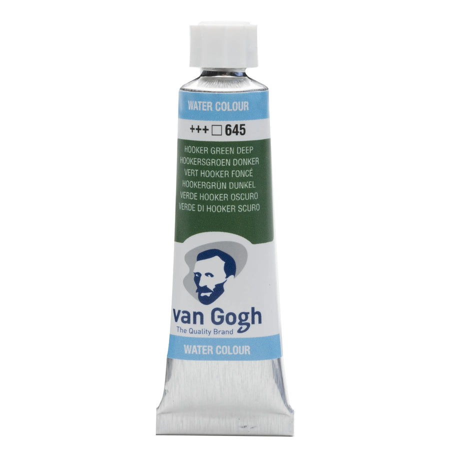 Van Gogh Aquarellfarbe Tube 10 ml Hookergrün Dunkel 645