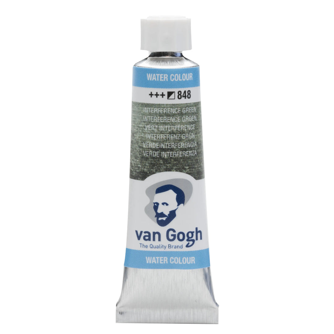 Van Gogh Aquarellfarbe Tube 10 ml Interferenz Grün 848