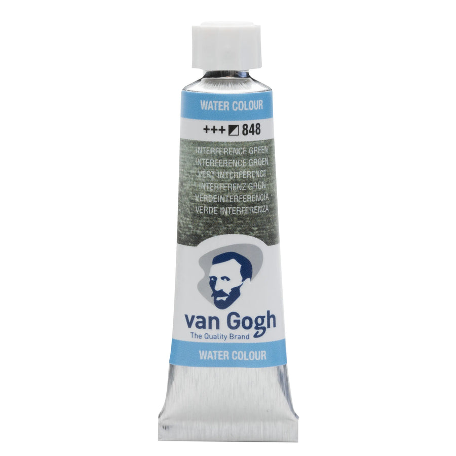 Van Gogh Aquarellfarbe Tube 10 ml Interferenz Grün 848