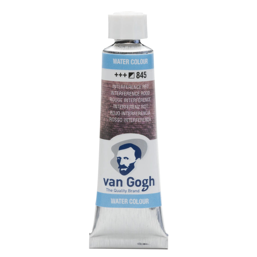 Van Gogh Aquarellfarbe Tube 10 ml Interferenz Rot 845