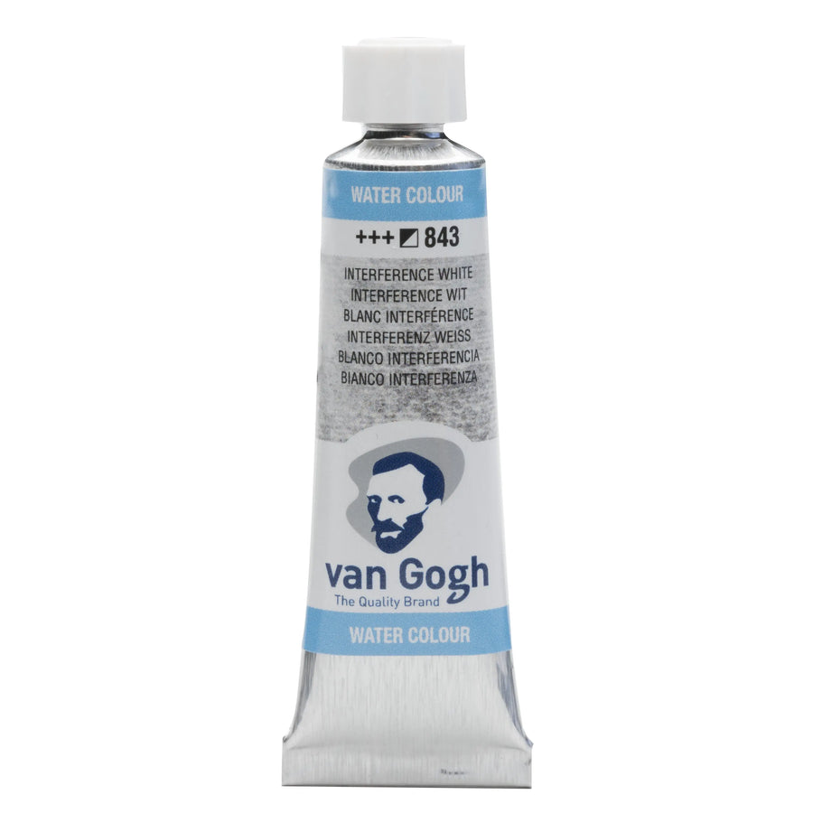 Van Gogh Aquarellfarbe Tube 10 ml Interferenz Weiß 843