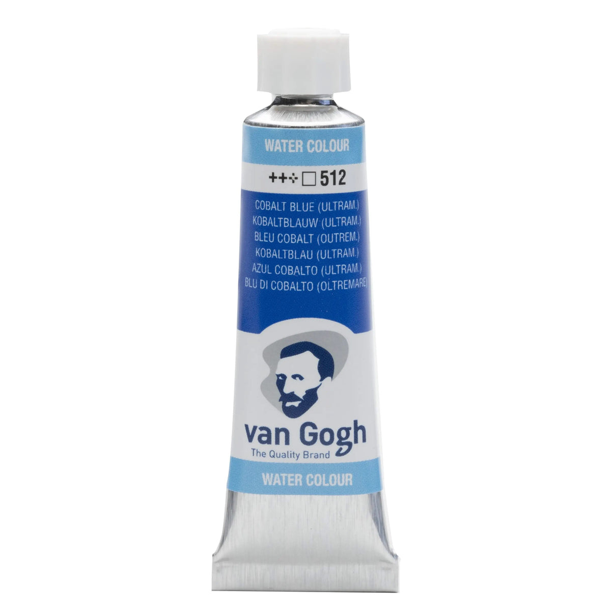 Van Gogh Aquarellfarbe Tube 10 ml Kobaltblau (Ultramarin) 512 - Kidis Art