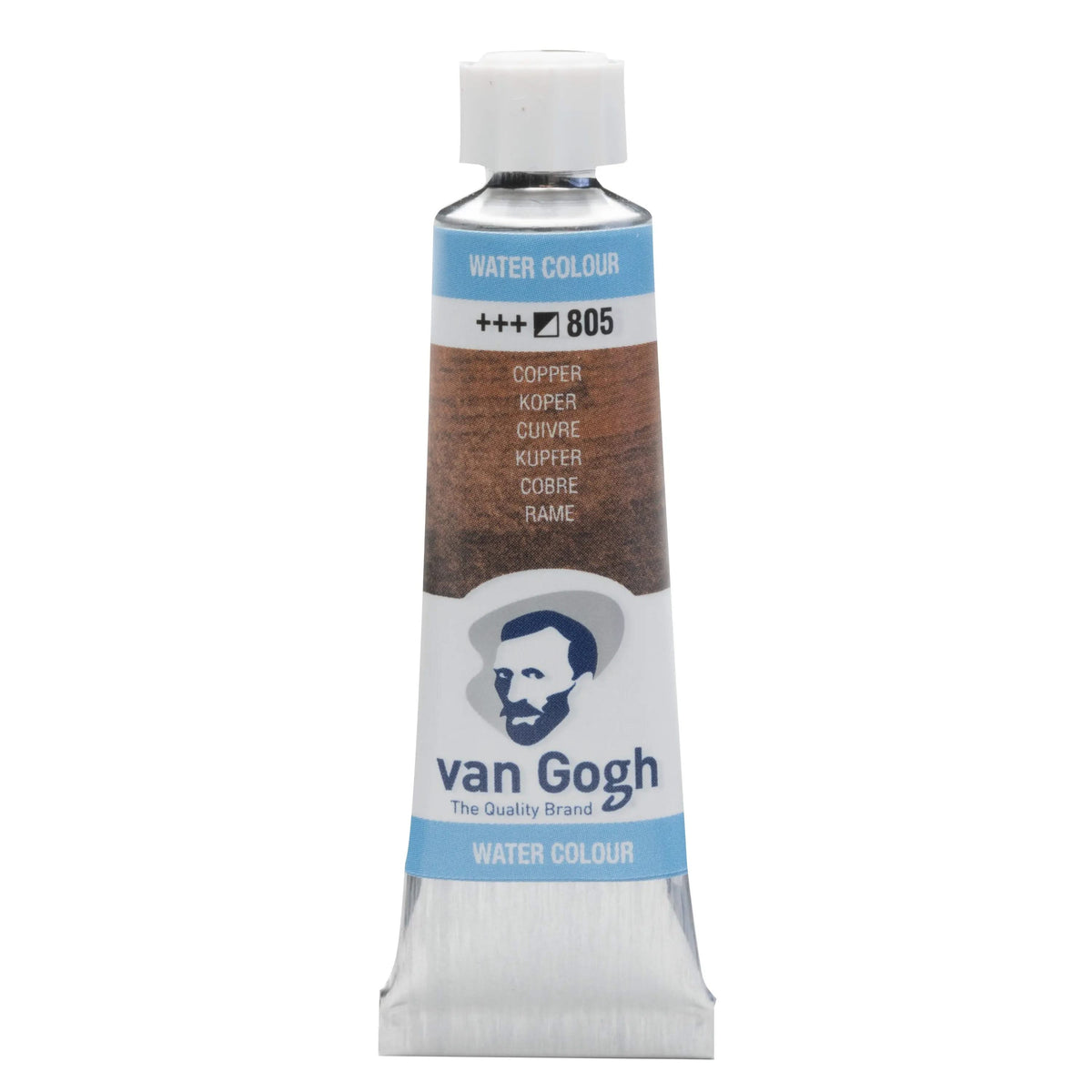 Van Gogh Aquarellfarbe Tube 10 ml Kupfer 805 - Kidis Art