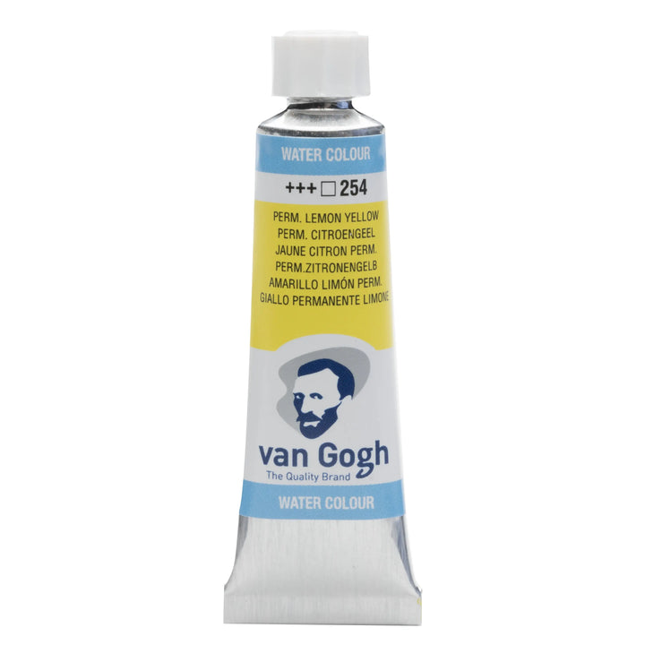 Van Gogh Aquarellfarbe Tube 10 ml Permanent Zitronengelb (Primär) 254