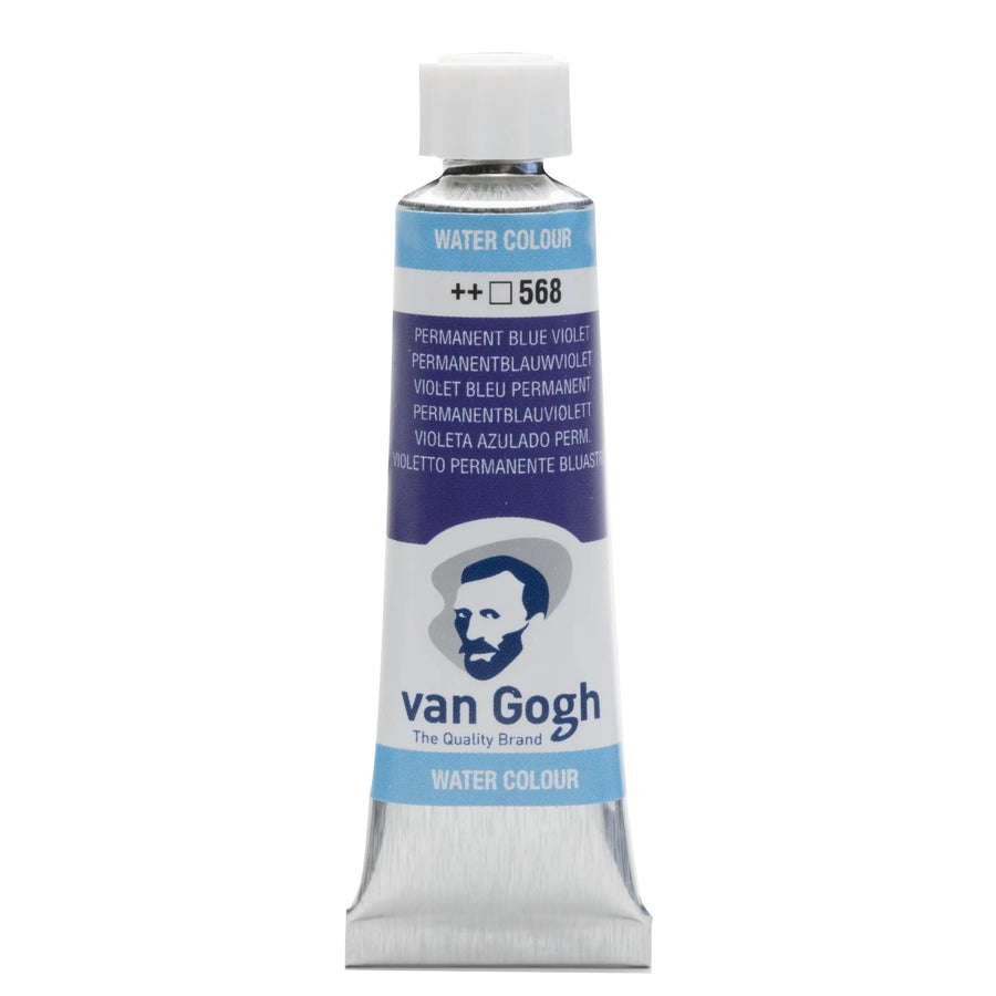 Van Gogh Aquarellfarbe Tube 10 ml Permanentblauviolett 568