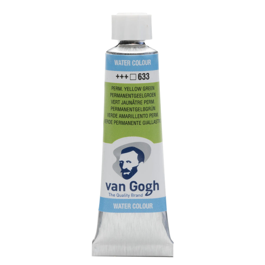 Van Gogh Aquarellfarbe Tube 10 ml Permanentgelbgrün 633