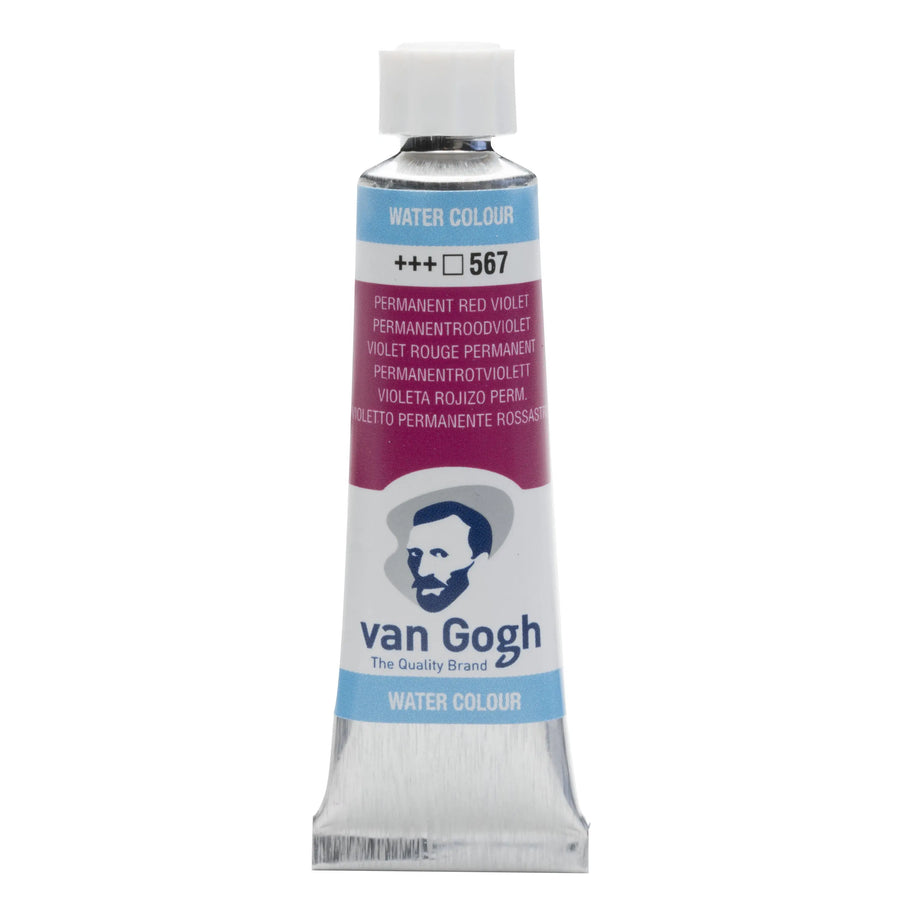 Van Gogh Aquarellfarbe Tube 10 ml Permanentrotviolett 567