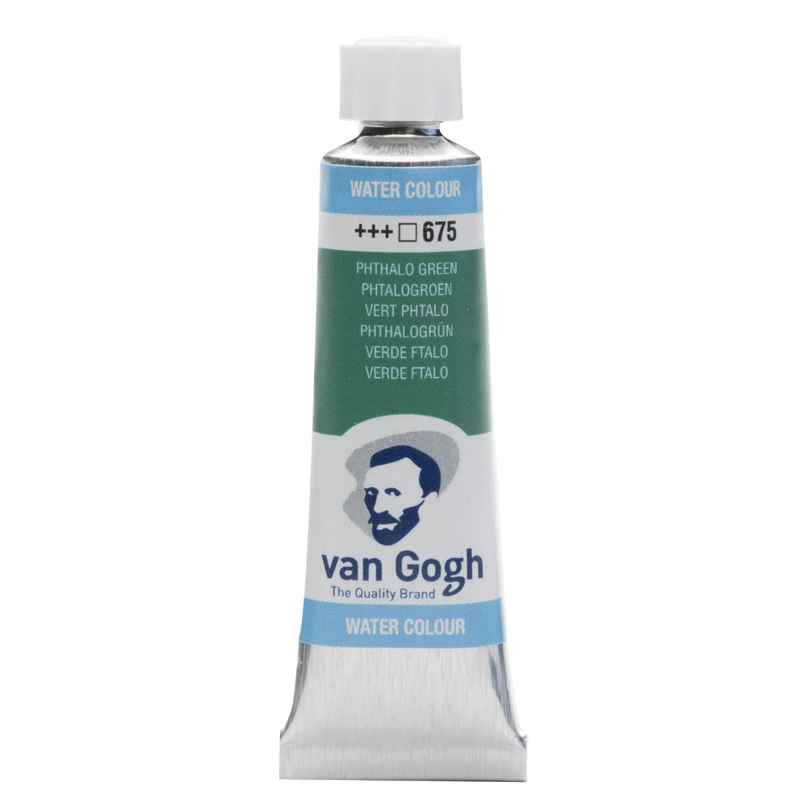 Van Gogh Aquarellfarbe Tube 10 ml Phthalogrün 675