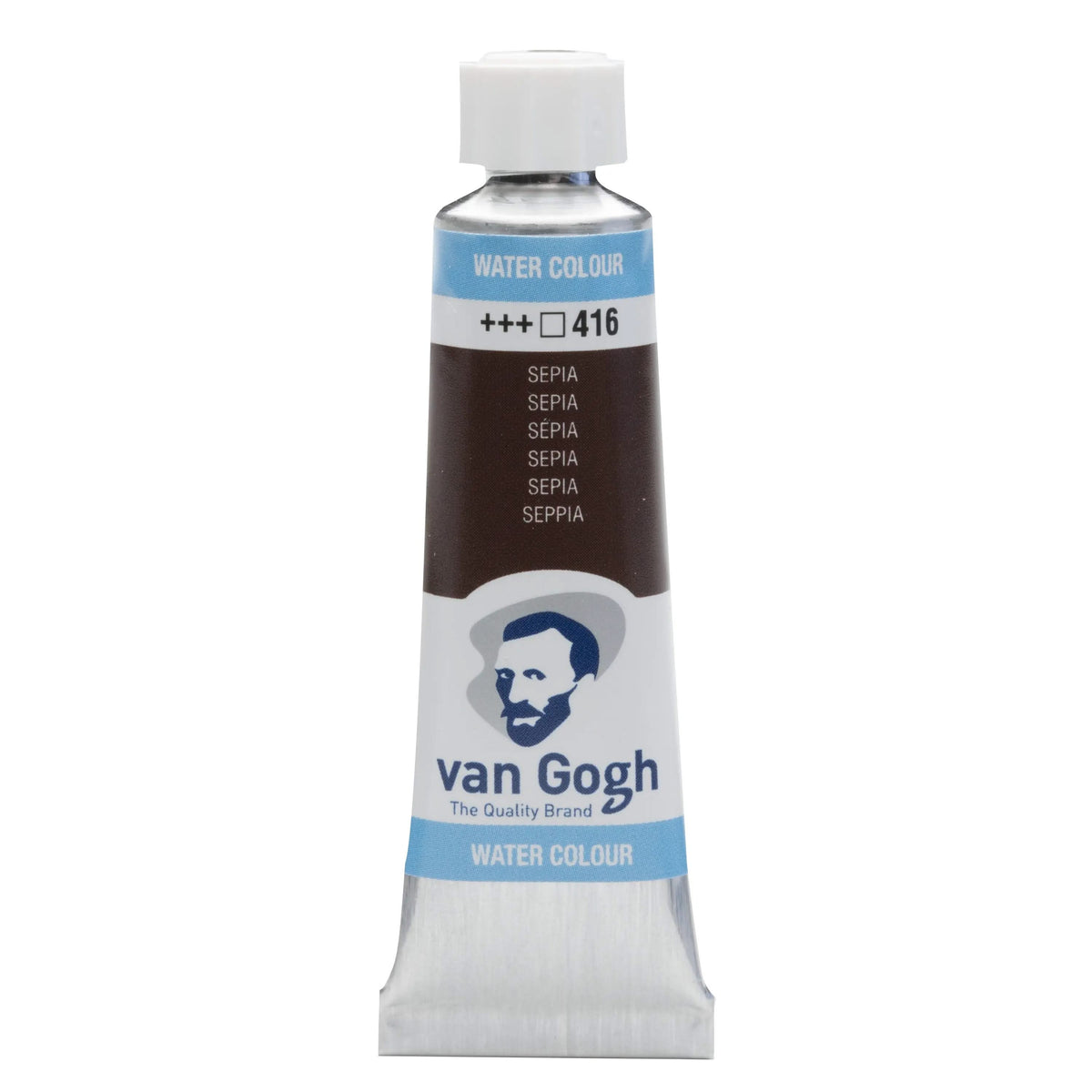 Van Gogh Aquarellfarbe Tube 10 ml Sepia 416 - Kidis Art