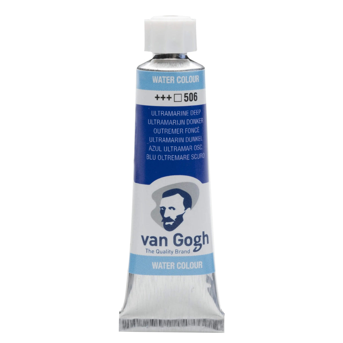 Van Gogh Aquarellfarbe Tube 10 ml Ultramarin Dunkel 506 - Kidis Art
