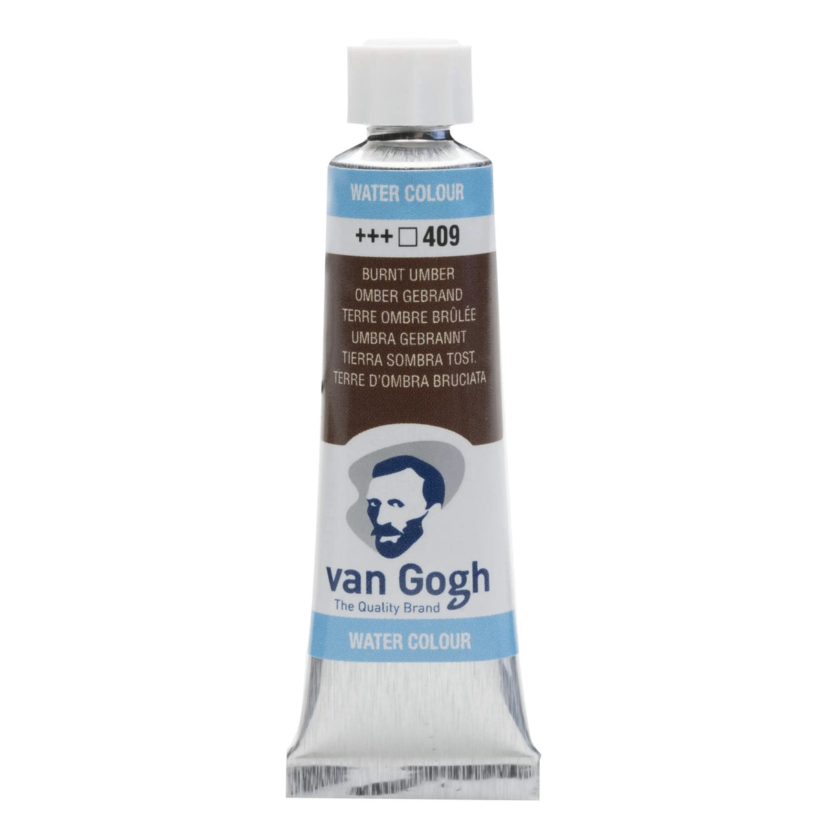 Van Gogh Aquarellfarbe Tube 10 ml Umbra Gebrannt 409 - Kidis Art