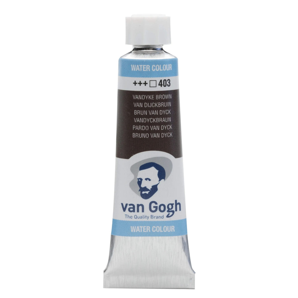 Van Gogh Aquarellfarbe Tube 10 ml Vandyckbraun 403 - Kidis Art