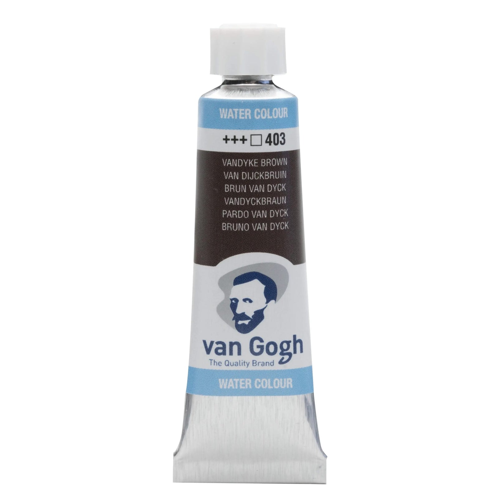 Van Gogh Aquarellfarbe Tube 10 ml Vandyckbraun 403 - Kidis Art