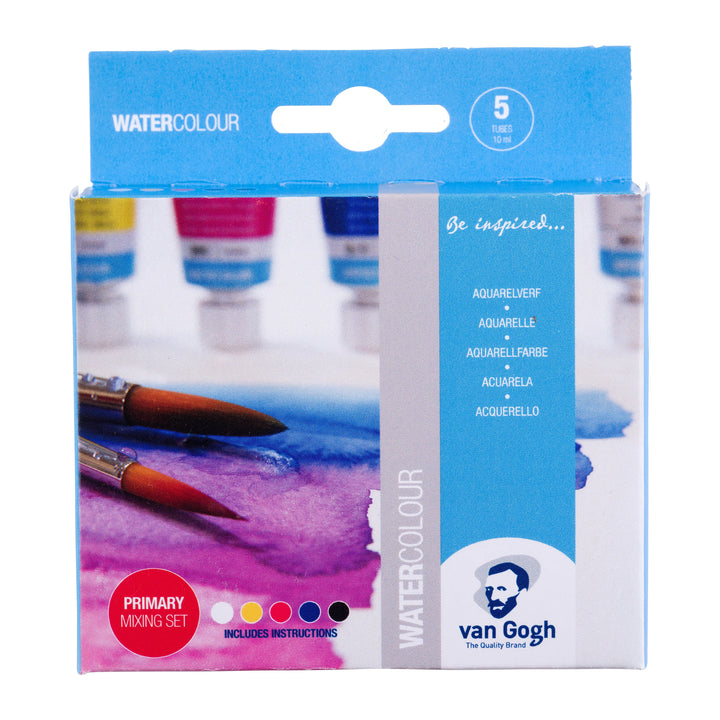 Van Gogh Aquarellfarben Primärfarben-Mischset | 5 x 10 ml