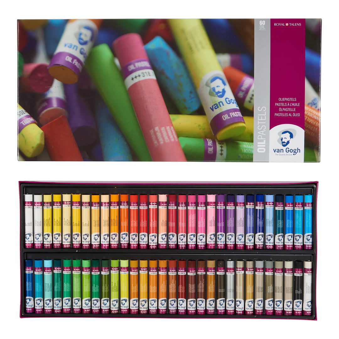 Van Gogh Komplett-Set Öl-Pastelle mit 60 Farben