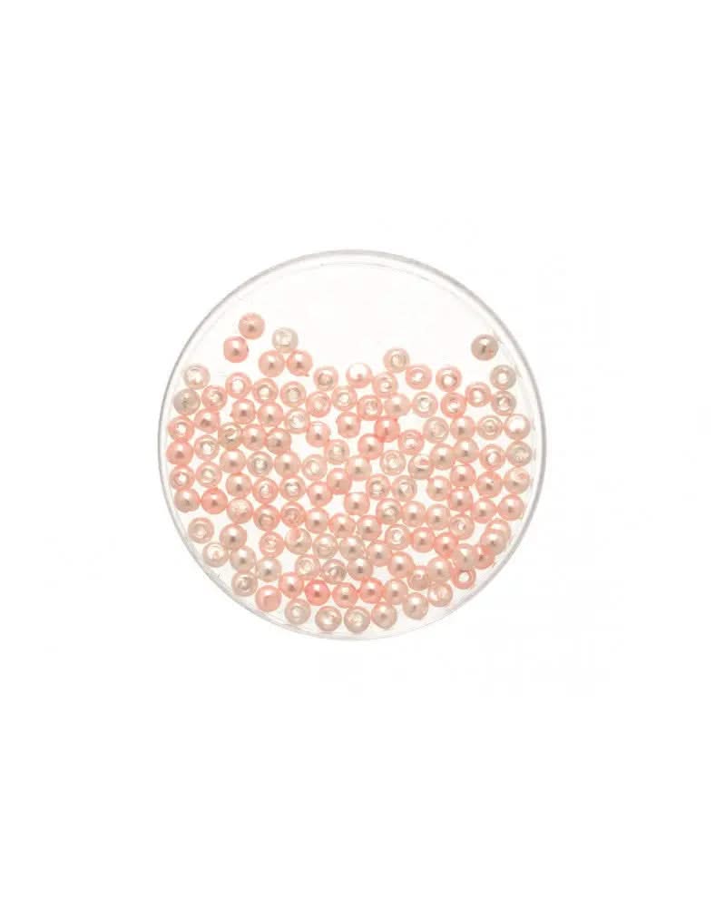 Wachsperlen hellrosa 4mm 100St - Kidis Art