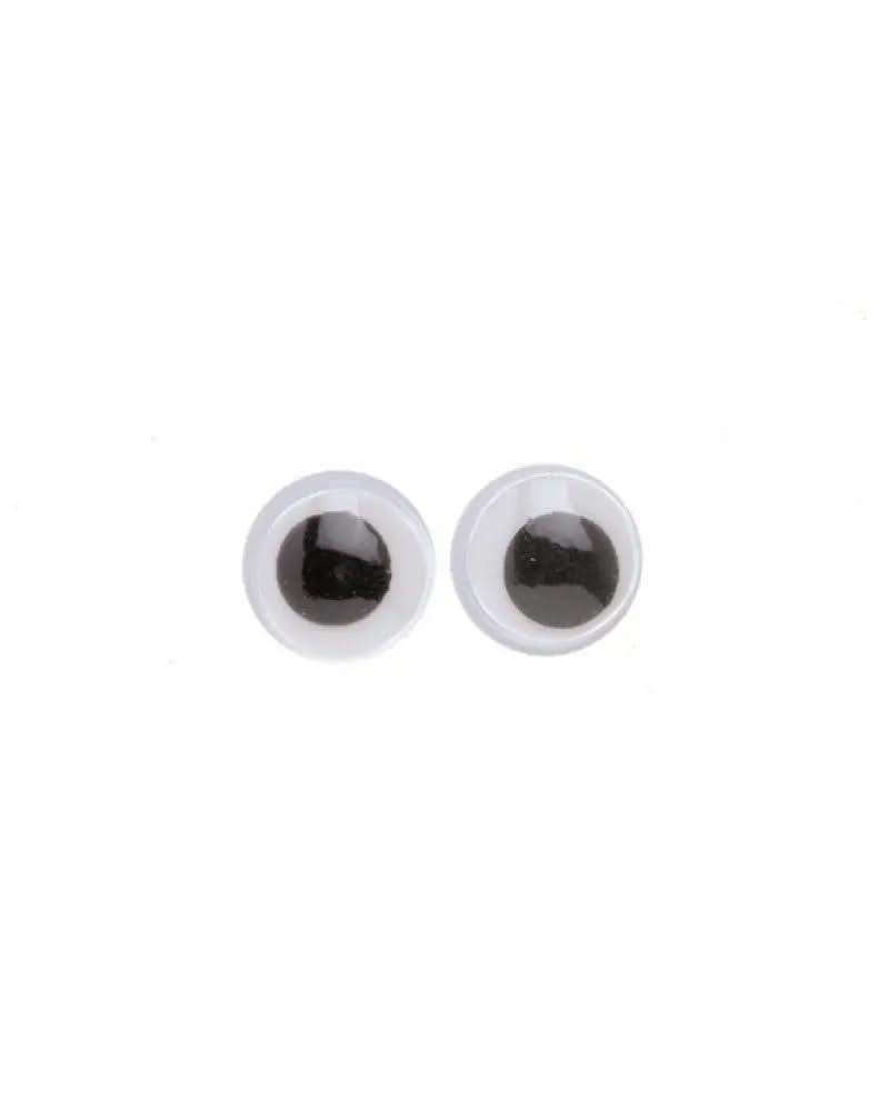 Wackelaugen 10mm,rund 100St. - Kidis Art