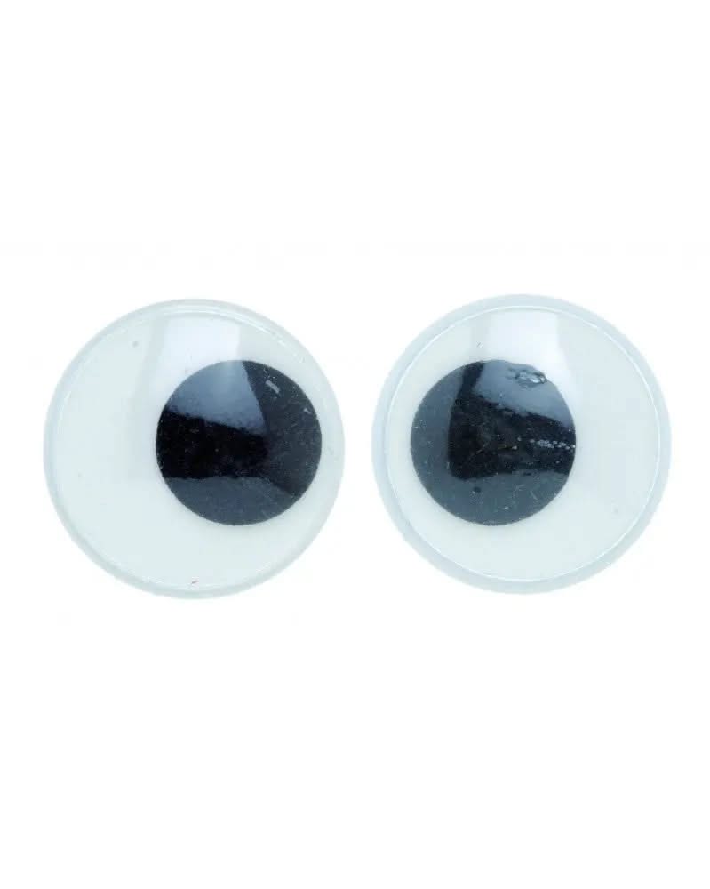Wackelaugen 20mm rund 10St - Kidis Art