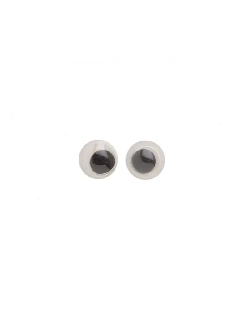 Wackelaugen 8mm,rund 100St. - Kidis Art