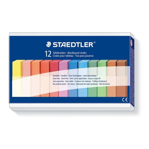 Wandtafelkreide, 12 Farben