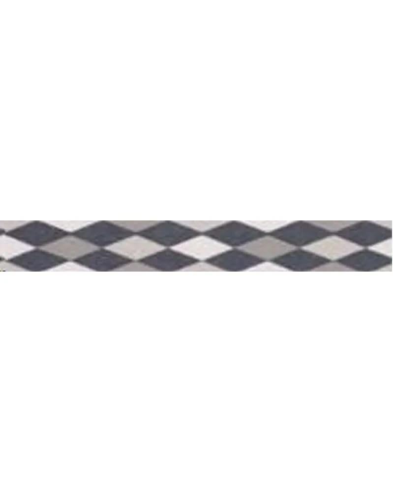 Washi-Tape 15mmx10m Raute, schwarz-weiss - Kidis Art