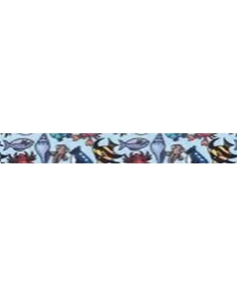 Washi-Tape 15mmx10m blau, mit Maritim - Kidis Art