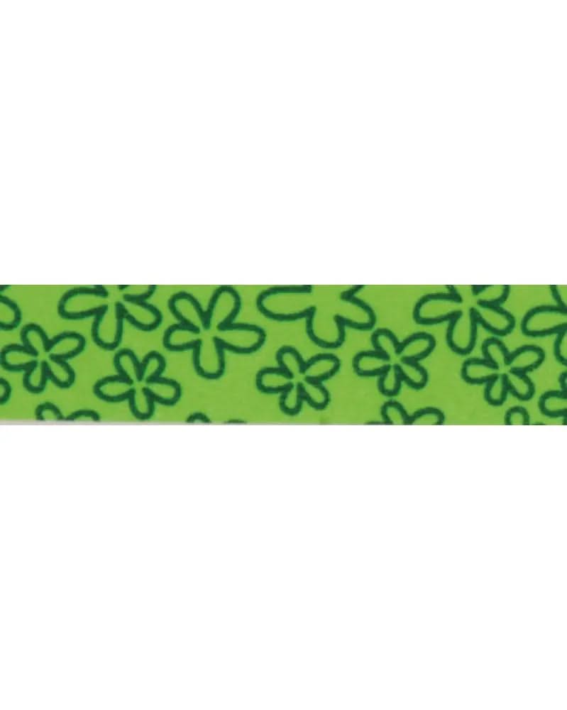 Washi-Tape Blumen grün 15mmx10m - Kidis Art