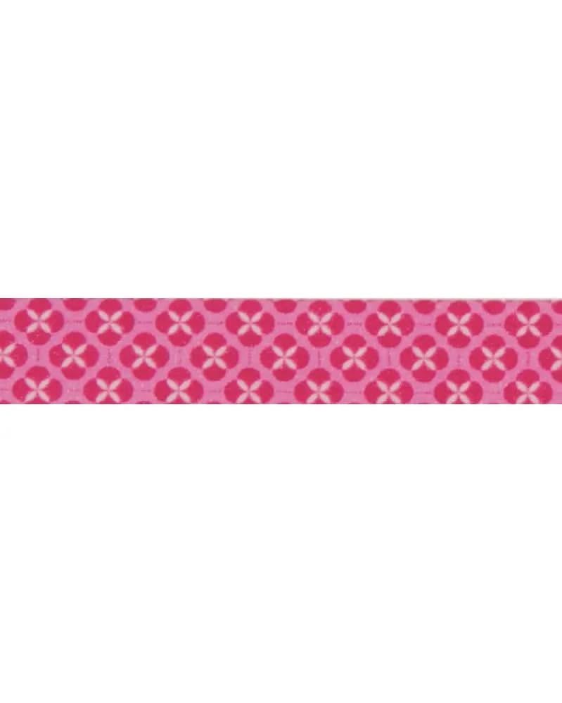 Washi-Tape Gemustert rosa 15mmx10m - Kidis Art