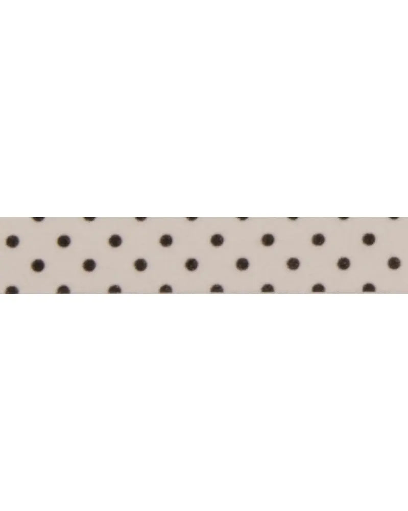 Washi-Tape Gepunktet schwarz 15mmx10m