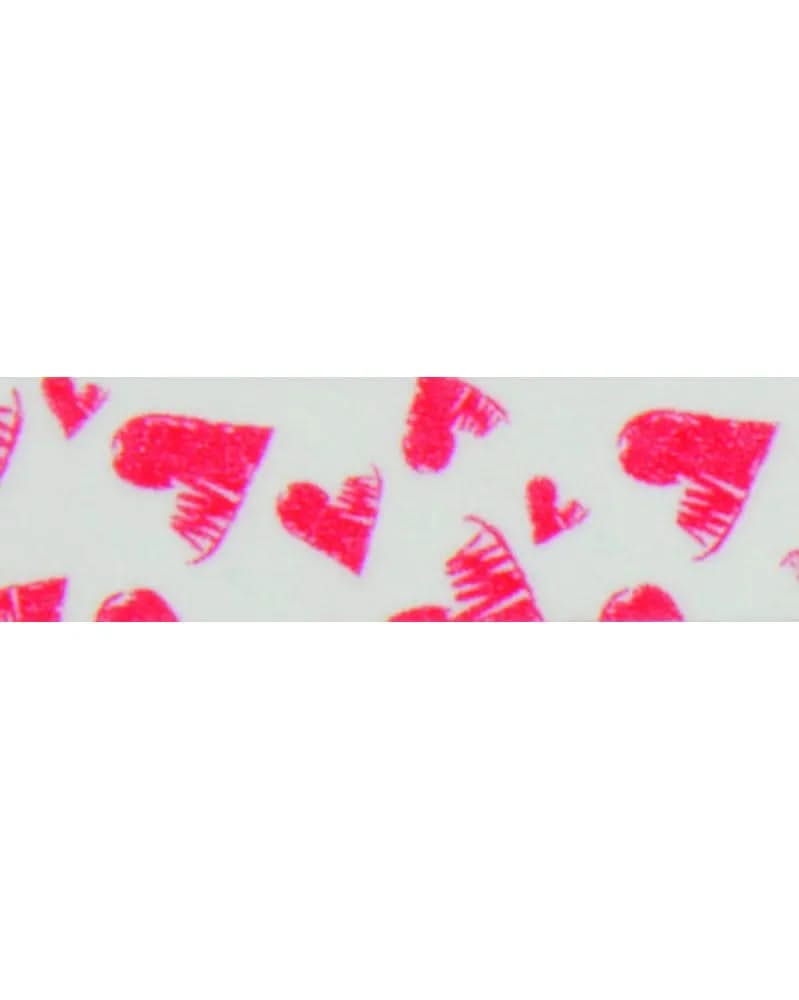 Washi-Tape Herzen rot 15mmx10m - Kidis Art