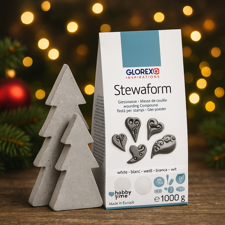 1kg Stewaform mit Giessform Tannenbaum