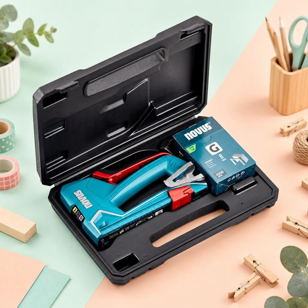 Generiert: [a2ef8ed8-6055-4bff-9e03-59e71e1593fa] Hauptbild – Handtacker J-51 Kofferset