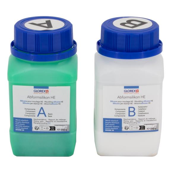 Abformsilikon hochelastisch Additionsvernetzend 2x250g - Kidis Art