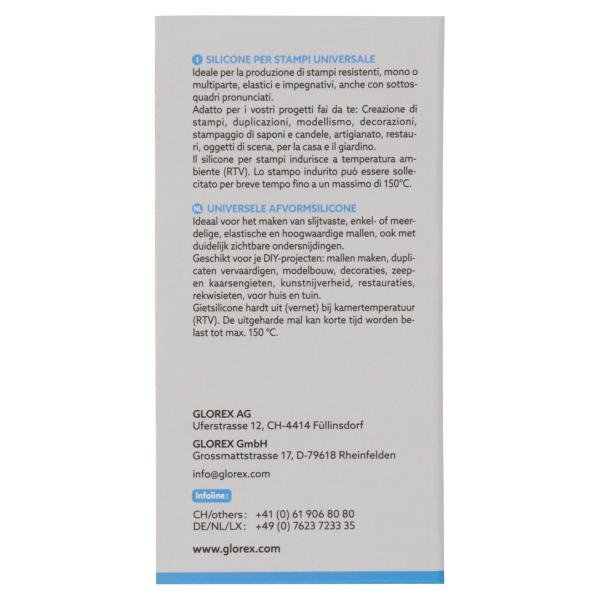 Abformsilikon hochelastisch Additionsvernetzend 2x250g - Kidis Art