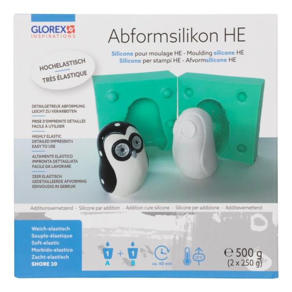 Abformsilikon hochelastisch Additionsvernetzend 2x250g - Kidis Art
