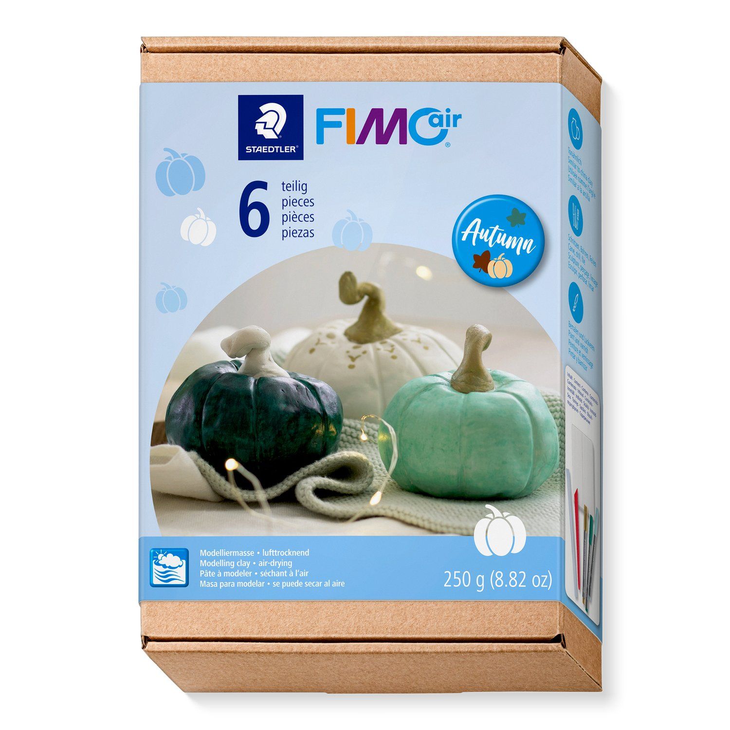 FIMO AIR® Herbst Kürbis 6-Teilig - Kidis Art