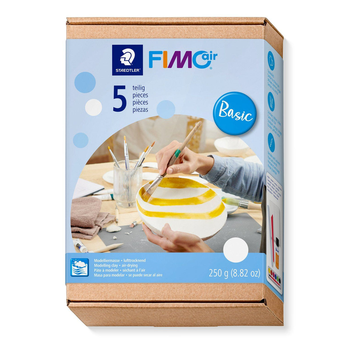 FIMO AIR® Modelierset "Basic" 5-Teilig - Kidis Art