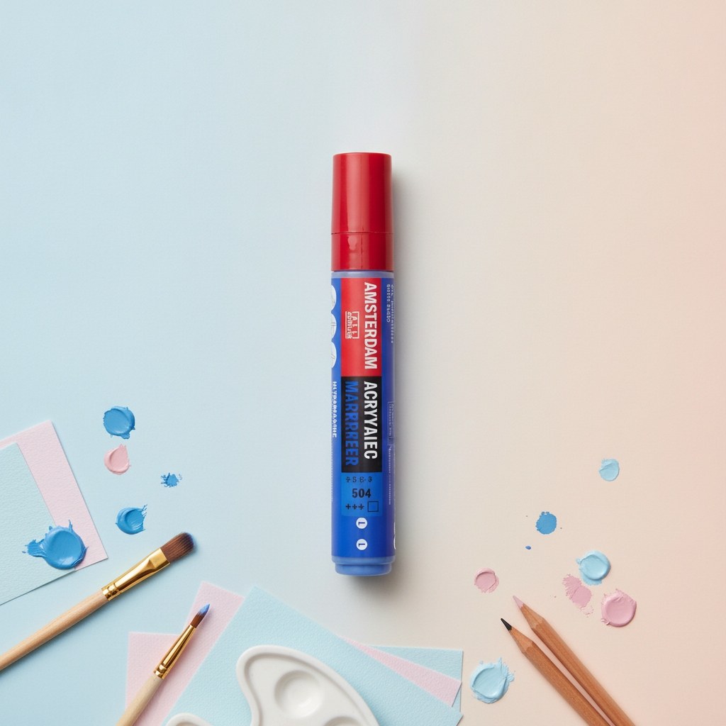 Amsterdam Acrylic Marker 15 mm Ultramarin 504 - Kidis Art