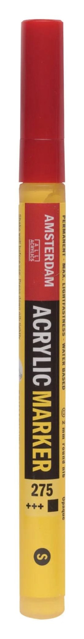 Amsterdam Acrylic Marker 2 mm Primärgelb 275 - Kidis Art