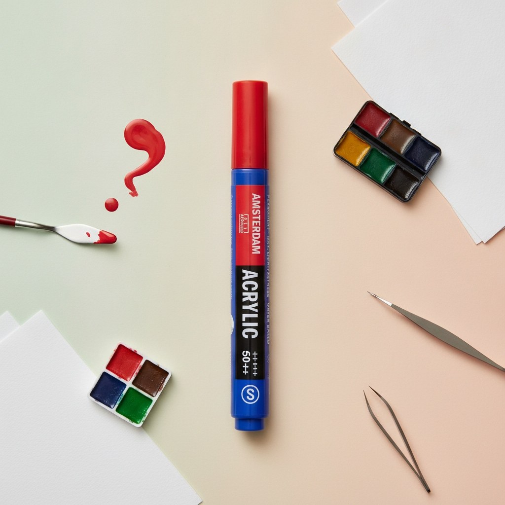 Amsterdam Acrylic Marker 2 mm Ultramarin 504 - Kidis Art