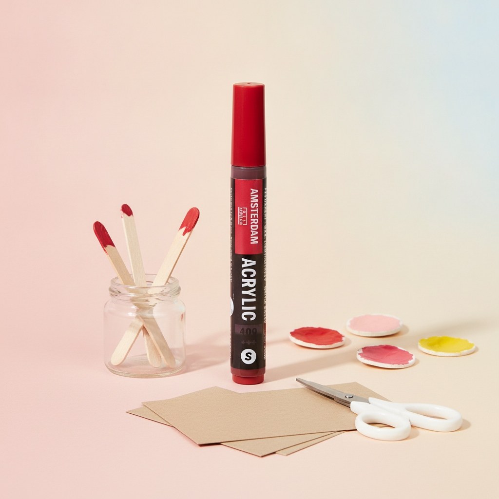 Amsterdam Acrylic Marker 2 mm Umbra Gebrannt 409 - Kidis Art