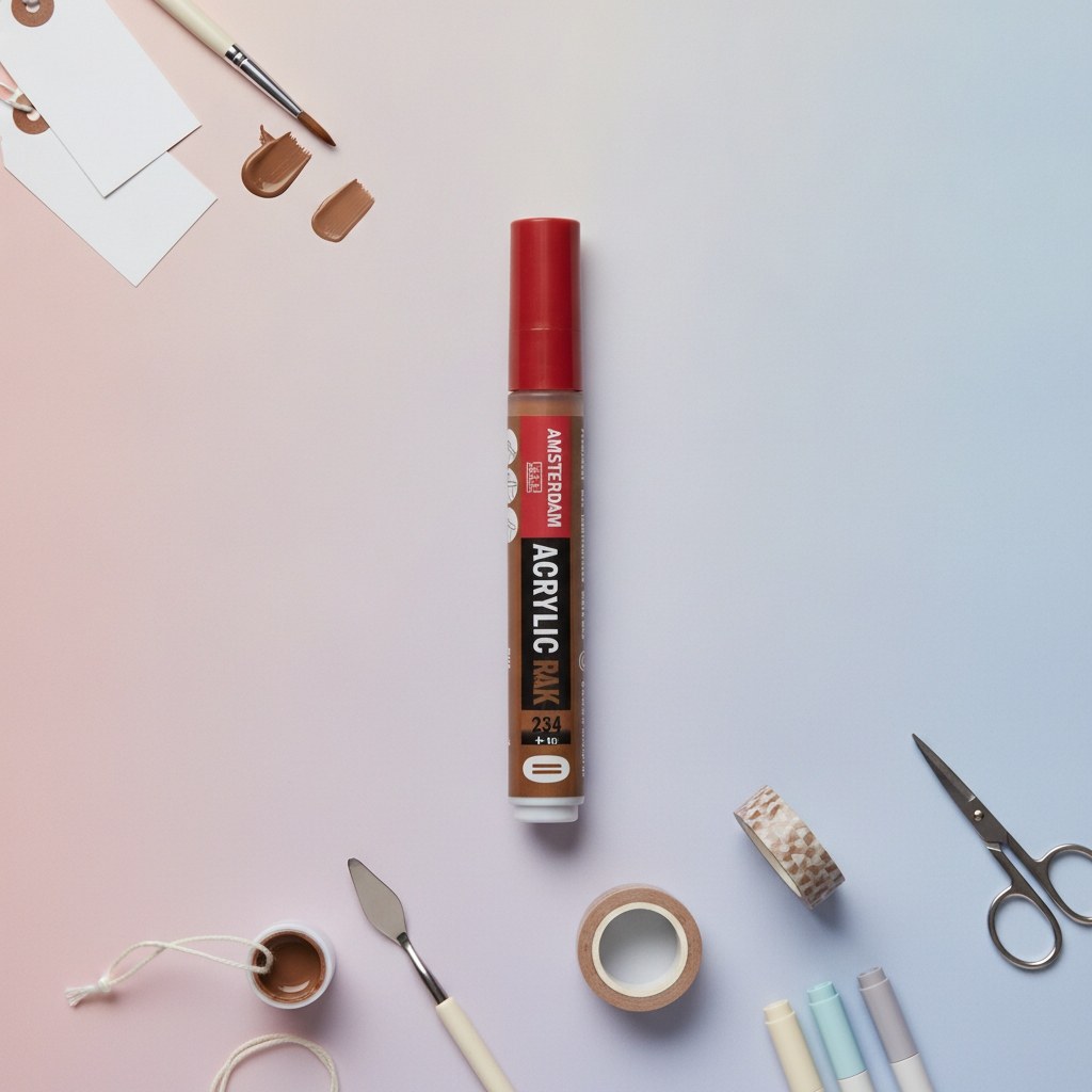 Amsterdam Acrylic Marker 4 mm Siena Natur 234 - Kidis Art