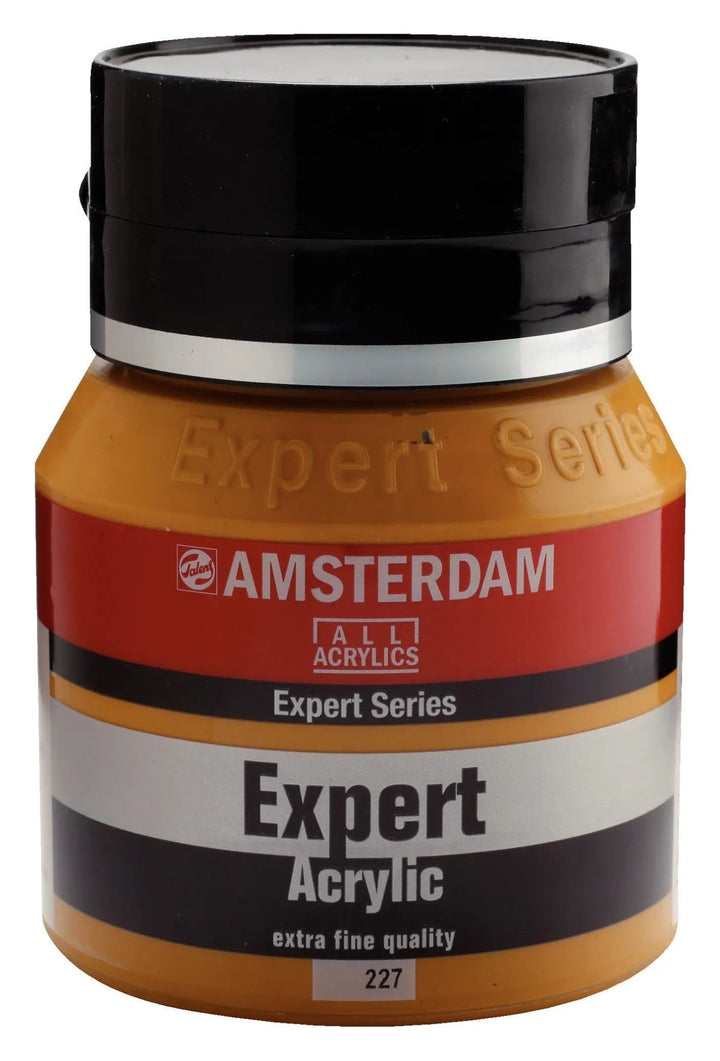 Amsterdam Expert Series Acrylfarbe Flasche 400 ml Gelber Ocker 227 - Kidis Art