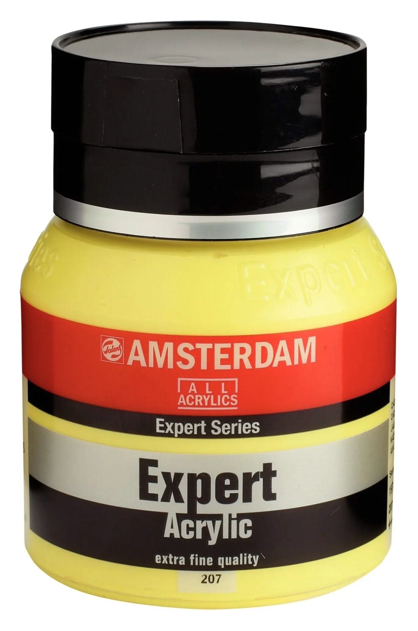 Amsterdam Expert Series Acrylfarbe Flasche 400 ml Kadmiumgelb Zitrone 207 - Kidis Art