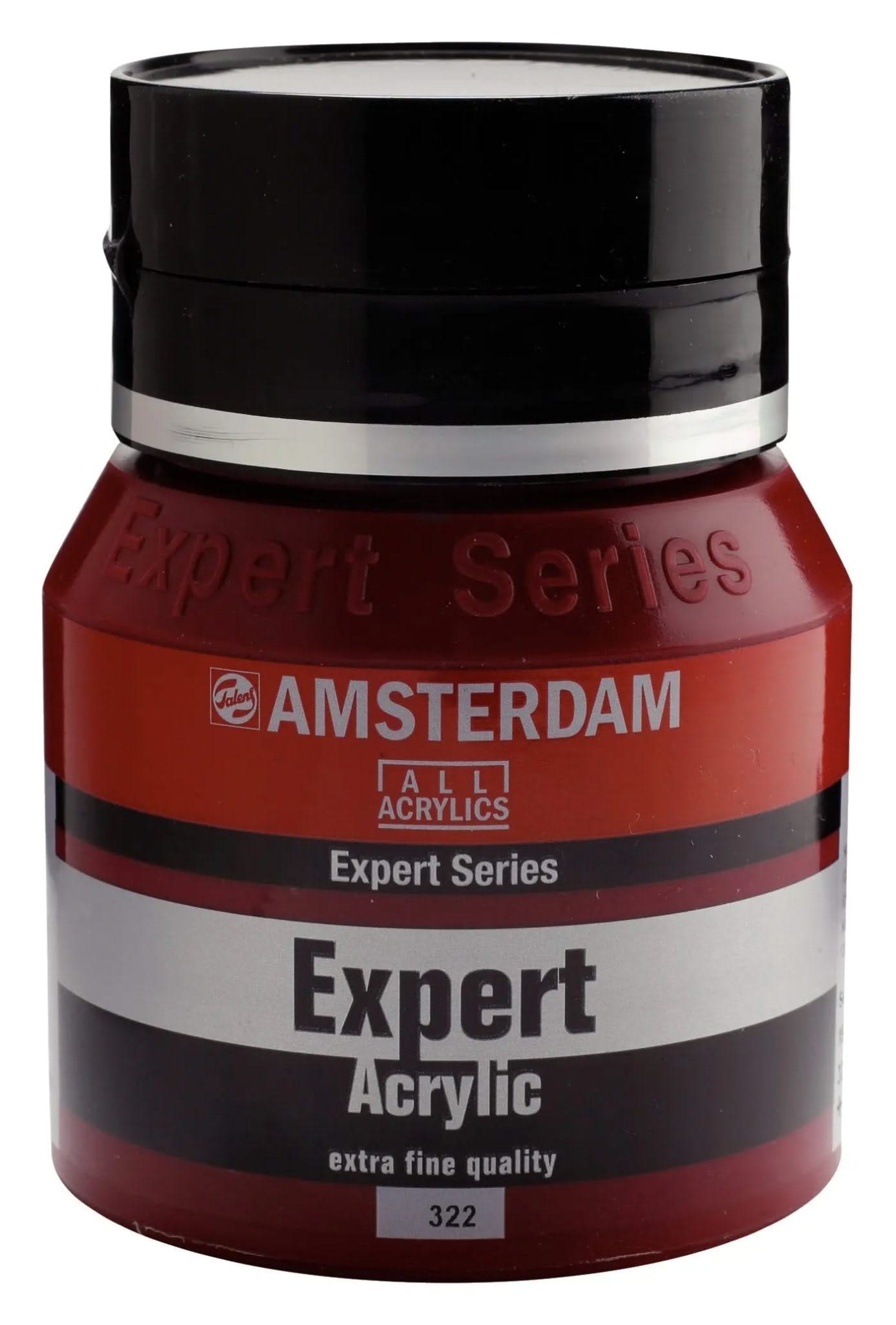 Amsterdam Expert Series Acrylfarbe Flasche 400 ml Karmin Dunkel 322 - Kidis Art
